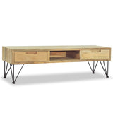 Tv Cabinet 120X35X35 Cm Solid Teak