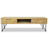 Tv Cabinet 120X35X35 Cm Solid Teak