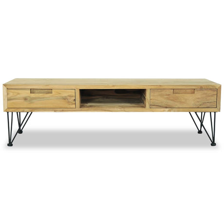 Tv Cabinet 120X35X35 Cm Solid Teak