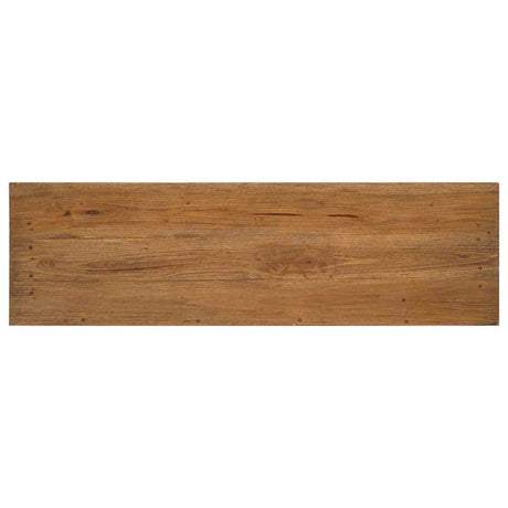 Sideboard Solid Mahogany Wood 100X30X50 Cm