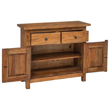 Sideboard Solid Mahogany Wood 75X30X65 Cm