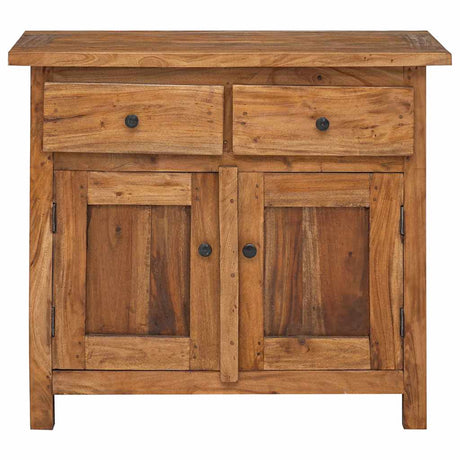 Sideboard Solid Mahogany Wood 75X30X65 Cm