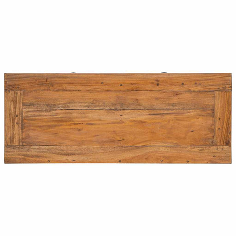 Sideboard Solid Mahogany Wood 75X30X65 Cm