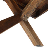 Coffee Table Mixed Recycled Wood 110X60X45 Cm