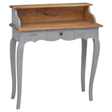 Writing Desk Solid Mahogany Wood 80X40X92 Cm
