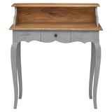 Writing Desk Solid Mahogany Wood 80X40X92 Cm
