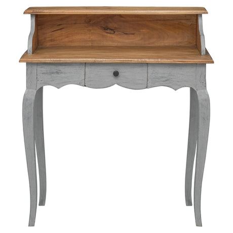 Writing Desk Solid Mahogany Wood 80X40X92 Cm