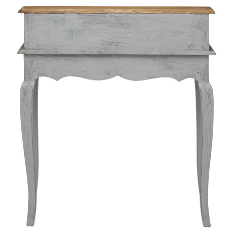 Writing Desk Solid Mahogany Wood 80X40X92 Cm