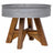 Coffee Table Mixed Recycled Wood 60X45 Cm
