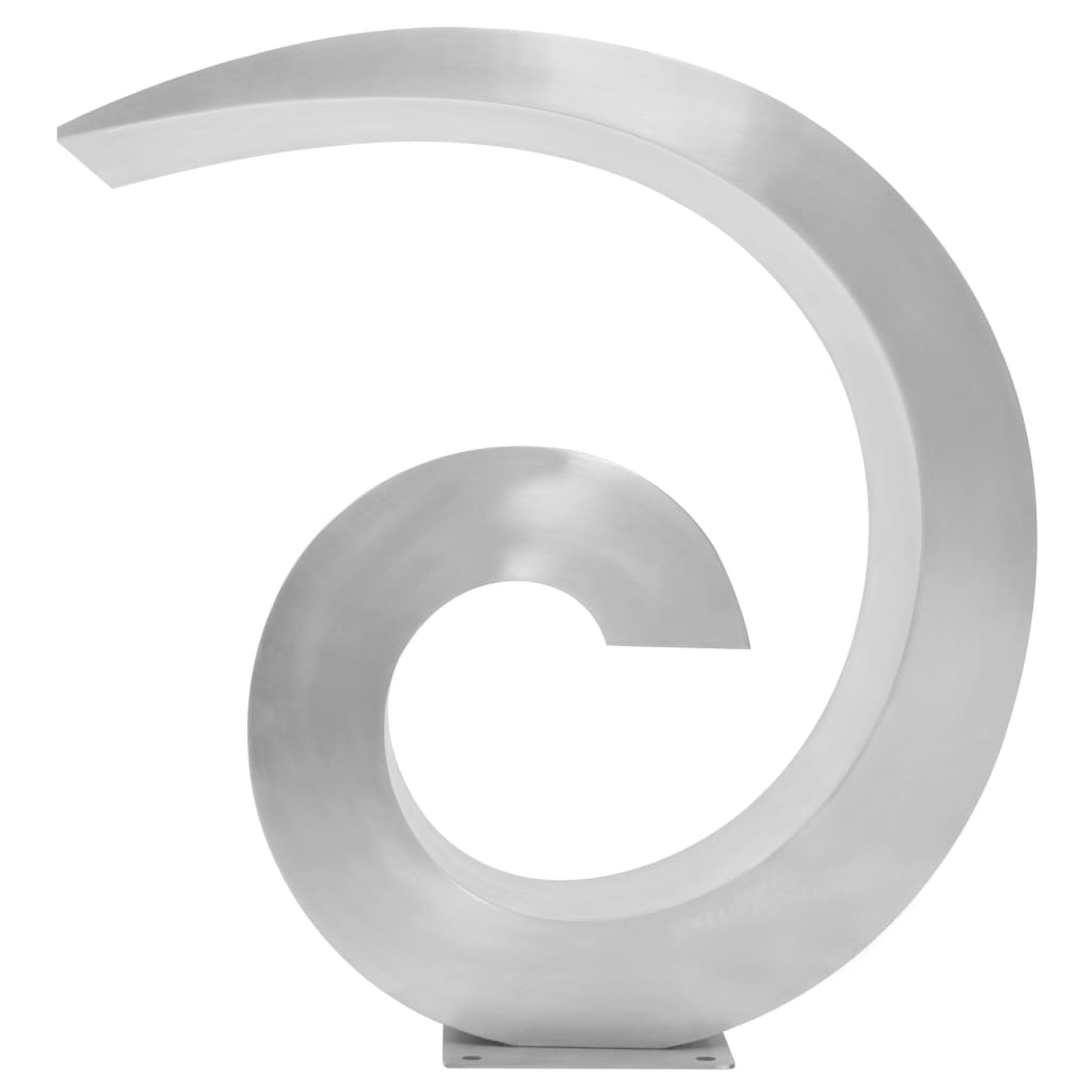 Pool Fountain Stainless Steel 50X30X53 Cm Silver