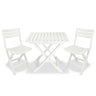 3 Piece Folding Bistro Set Plastic