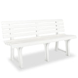 Garden Bench 145.5 Cm Plastic