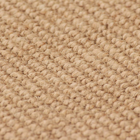 Area Rug Jute With Latex Backing Natural