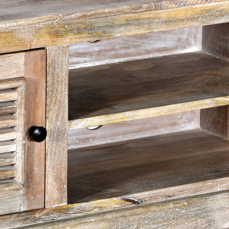Tv Cabinet Solid Mango Wood