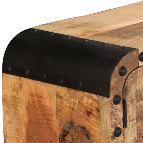 Sideboard Solid Mango Wood 120X30X76 Cm