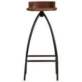 Bar Chairs 2 Pcs Solid Reclaimed Wood