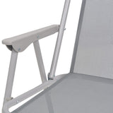 8 Piece Outdoor Dining Set Steel And Textilene