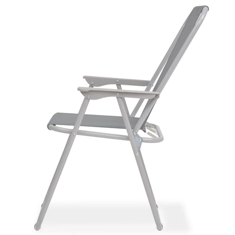 8 Piece Outdoor Dining Set Steel And Textilene