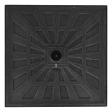 Parasol Base Resin Square Black