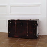 Vintage Treasure Chest Wood 66X38X40 Cm