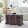 Vintage Treasure Chest Wood 66X38X40 Cm