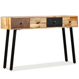 Console Table Solid Reclaimed Teak 120X30X76 Cm