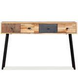 Console Table Solid Reclaimed Teak 120X30X76 Cm
