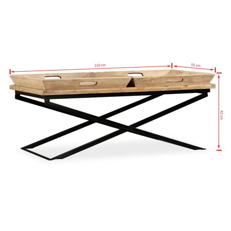 Coffee Table Solid Mango Wood