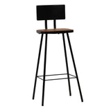 Bar Chairs 4 Pcs Solid Reclaimed Wood