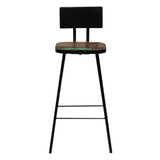 Bar Chairs 4 Pcs Solid Reclaimed Wood