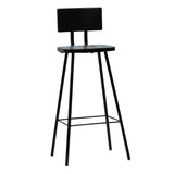 Bar Chairs 4 Pcs Solid Reclaimed Wood