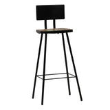 Bar Chairs 4 Pcs Solid Reclaimed Wood