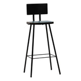 Bar Chairs 4 Pcs Solid Reclaimed Wood