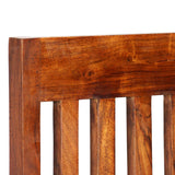 Dining Chairs 2 Pcs Solid Wood With Honey Finish Modern