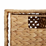 Storage Unit With 6 Baskets Water Hyacinth