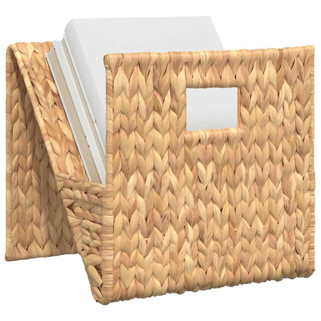 Magazine Holder 31X31X31 Cm Water Hyacinth