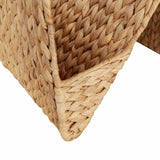 Magazine Holder 31X31X31 Cm Water Hyacinth