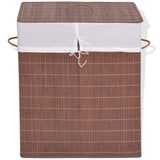 Bamboo Laundry Bin Rectangular