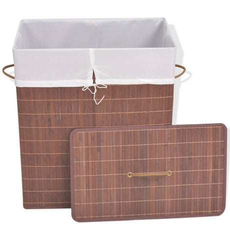 Bamboo Laundry Bin Rectangular