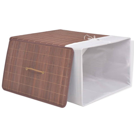 Bamboo Laundry Bin Rectangular
