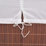 Bamboo Laundry Bin Rectangular