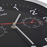 Wall Clock With Quartz Movement Hygrometer Thermometer