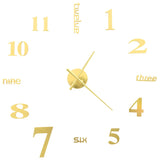 3D Wall Clock Modern Design 100 Cm Xxl