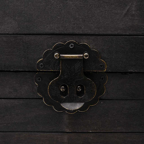 Storage Chest Solid Wood Vintage Style 120X30X40 Cm