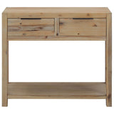 Console Table 82X33X73 Cm Solid Acacia Wood