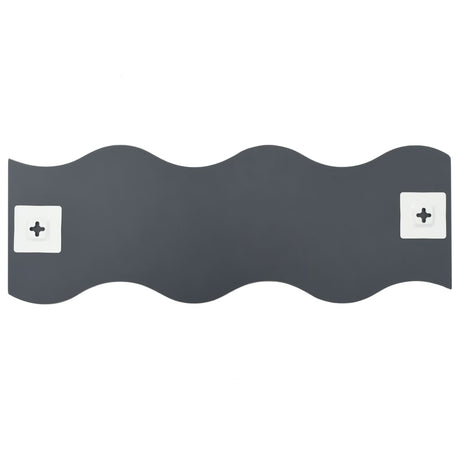 Wall Mirrors 4 Pcs Wave Glass
