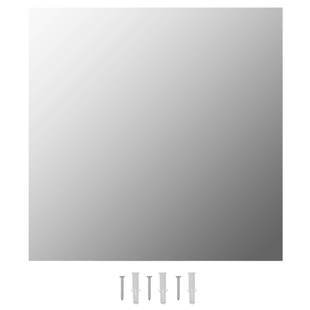 Wall Mirror Square Glass