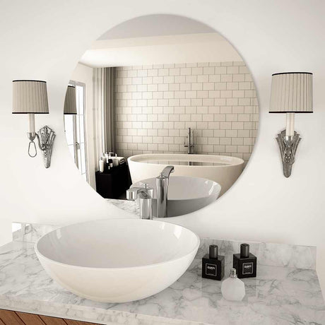 Wall Mirror Square Glass