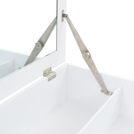 Dressing Table With Mirror Mdf 60X40X75 Cm