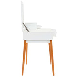 Dressing Table With Mirror Mdf 60X50X86 Cm